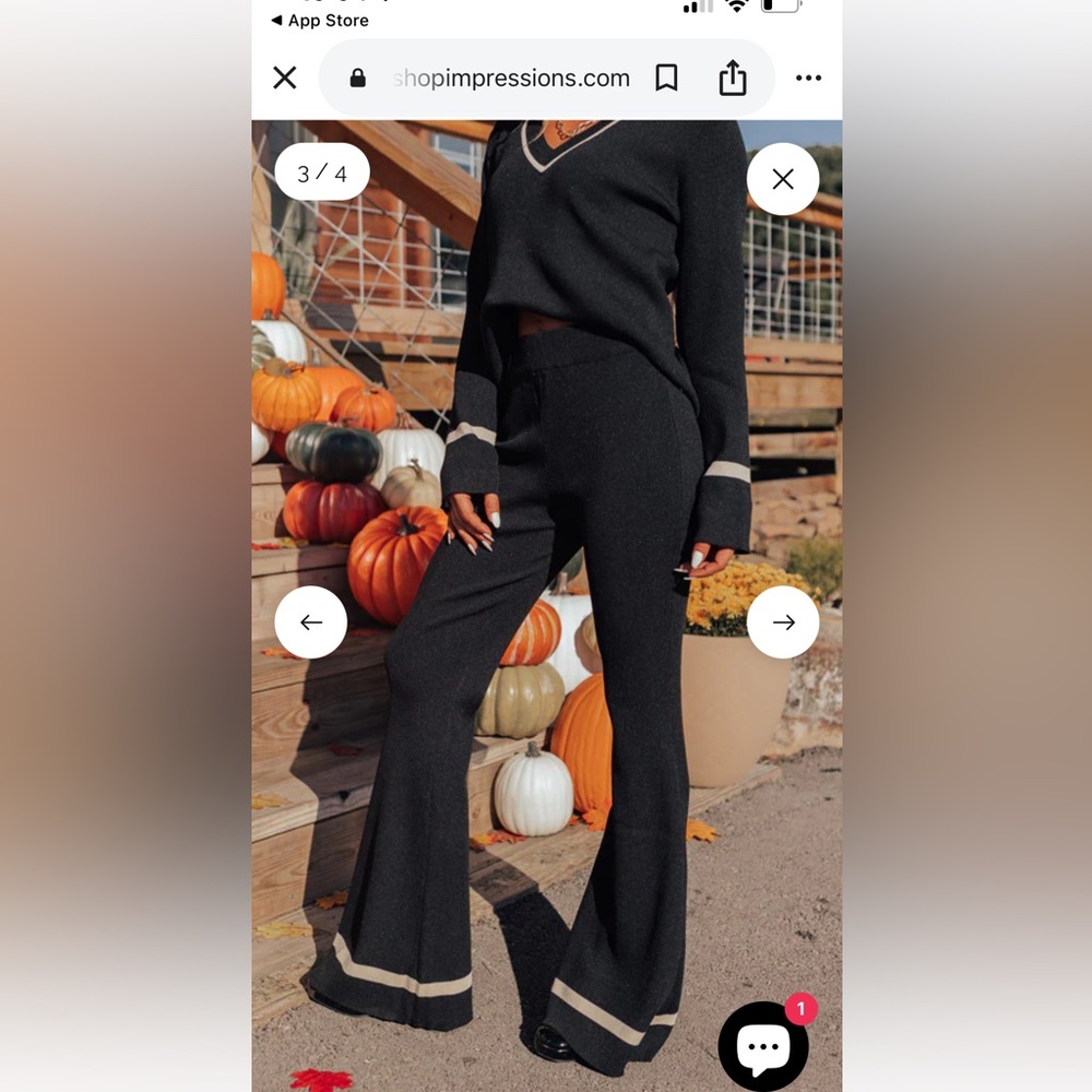 Chanel flare pants Miou Muse. New with tags.